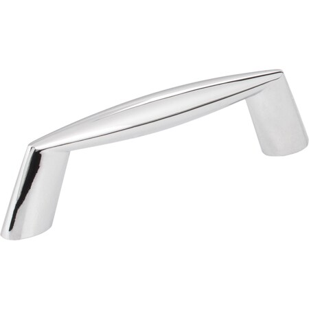 Elements 3" Center-to-Center Polished Chrome Zachary Cabinet Pull 988-3PC